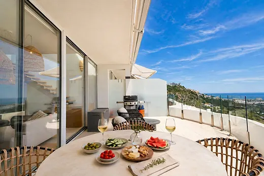 Duplex-Penthouse mit 4 Schlafzimmern in Benalmádena Pueblo, Benalmádena · 5/40
