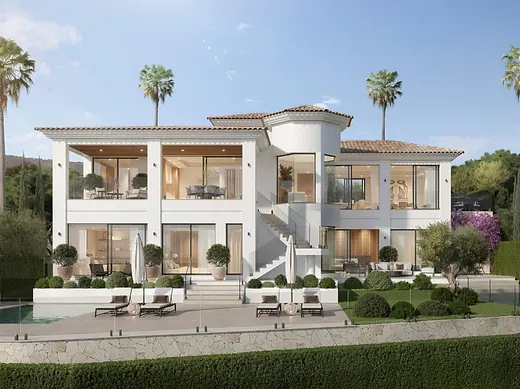 Villa Horizonte – Villa Under Renovation with Sea Views in El Rosario, Marbella East · 4/10