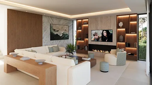 Luxury Villa Under Construction with Sea Views in Los Monteros, Marbella · 4/10