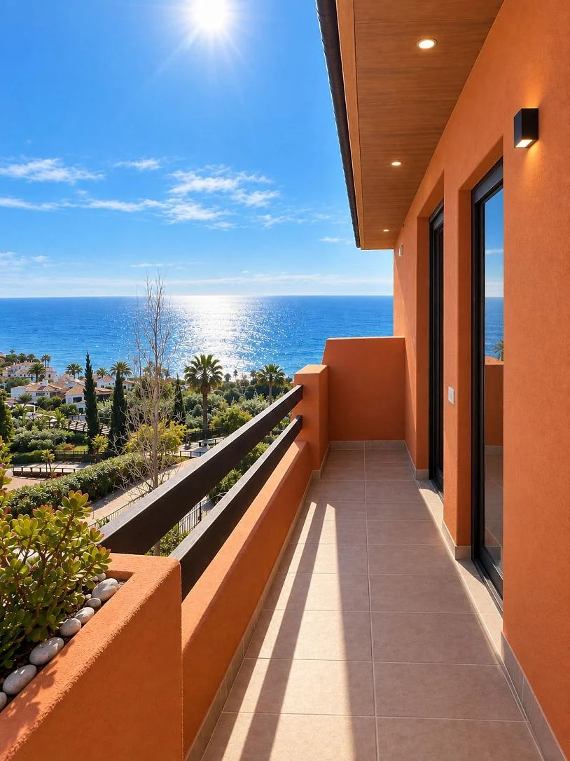 2-bedroom apartment with sea views | Beachfront | Playa del Ángel, Estepona