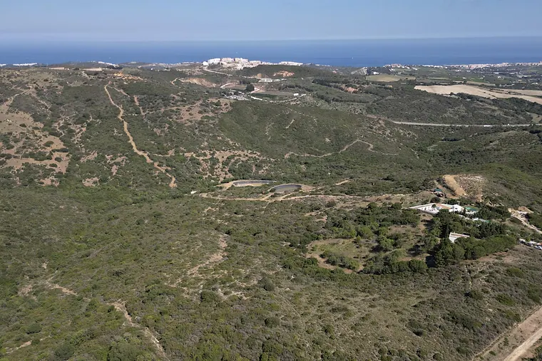 Two rustic plots with panoramic sea & mountain views / Casares, Costa del Sol